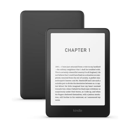 Amazon Kindle Paperwhite (newest gen).