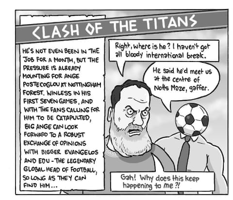 David Squires on … Nottingham Forest’s clash of the titans, panel 1