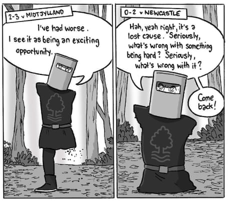 David Squires on … Nottingham Forest’s clash of the titans, panel 6