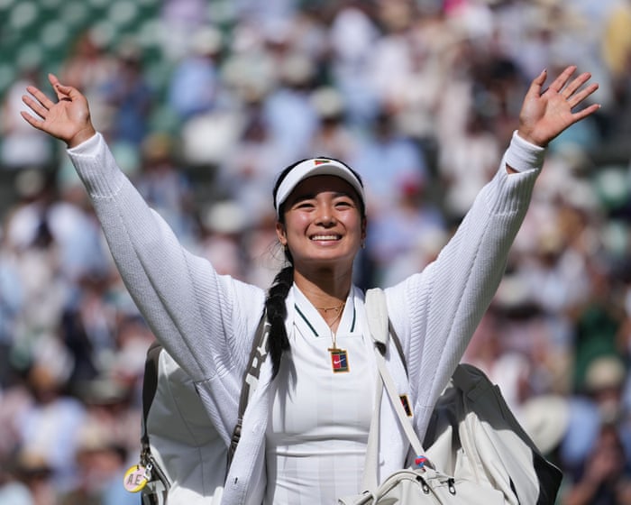 Alexandra Eala is the giantkiller who lit up Wimbledon – but will she rise to the top?