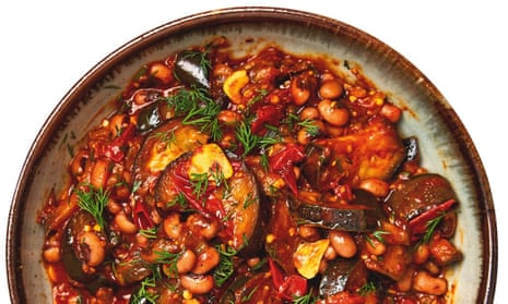Meera Sodha’s aubergine, black-eyed bean and dill curry