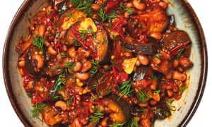 Meera Sodha’s aubergine, black eyed bean and dill curry.