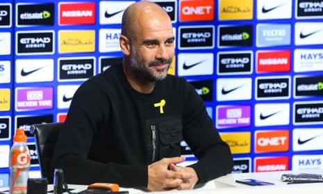 Manchester City boss Pep Guardiola says the chance to make history is not playing on his mind as he prepares for Sunday's derby with rivals Manchester United