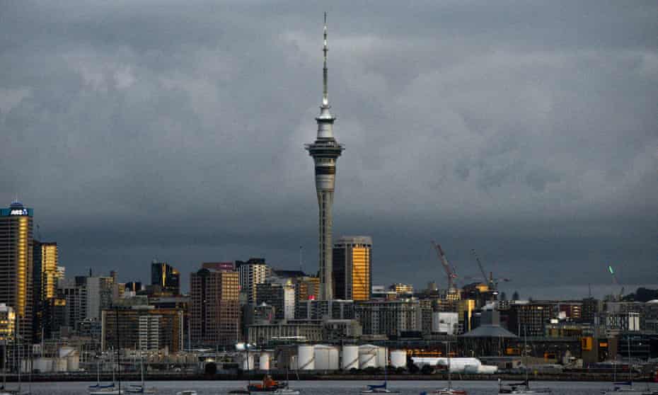 A general view of Auckland in New Zealand