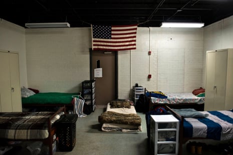 A dorm room for clients recovering from drug addiction is seen at Recovery Point on April 19, 2017 in Huntington, West Virginia. Huntington, the city in the northwest corner of West Virginia, bordering Kentucky, has been portrayed as the epicenter of the opioid crisis. 