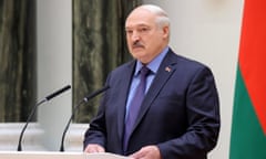 The Belarusian dictator, Alexander Lukashenko