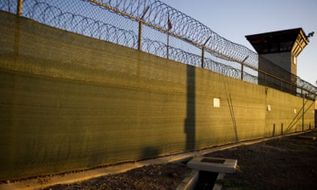 The guard tower of the ‘Camp Six’ detention facility in January 2012.