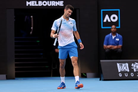 Australian Open 2023: Andy Murray v Roberto Bautista Agut, and more – live | Australian Open 2023 2 Djokovic also seems to be struggling after pulling up.