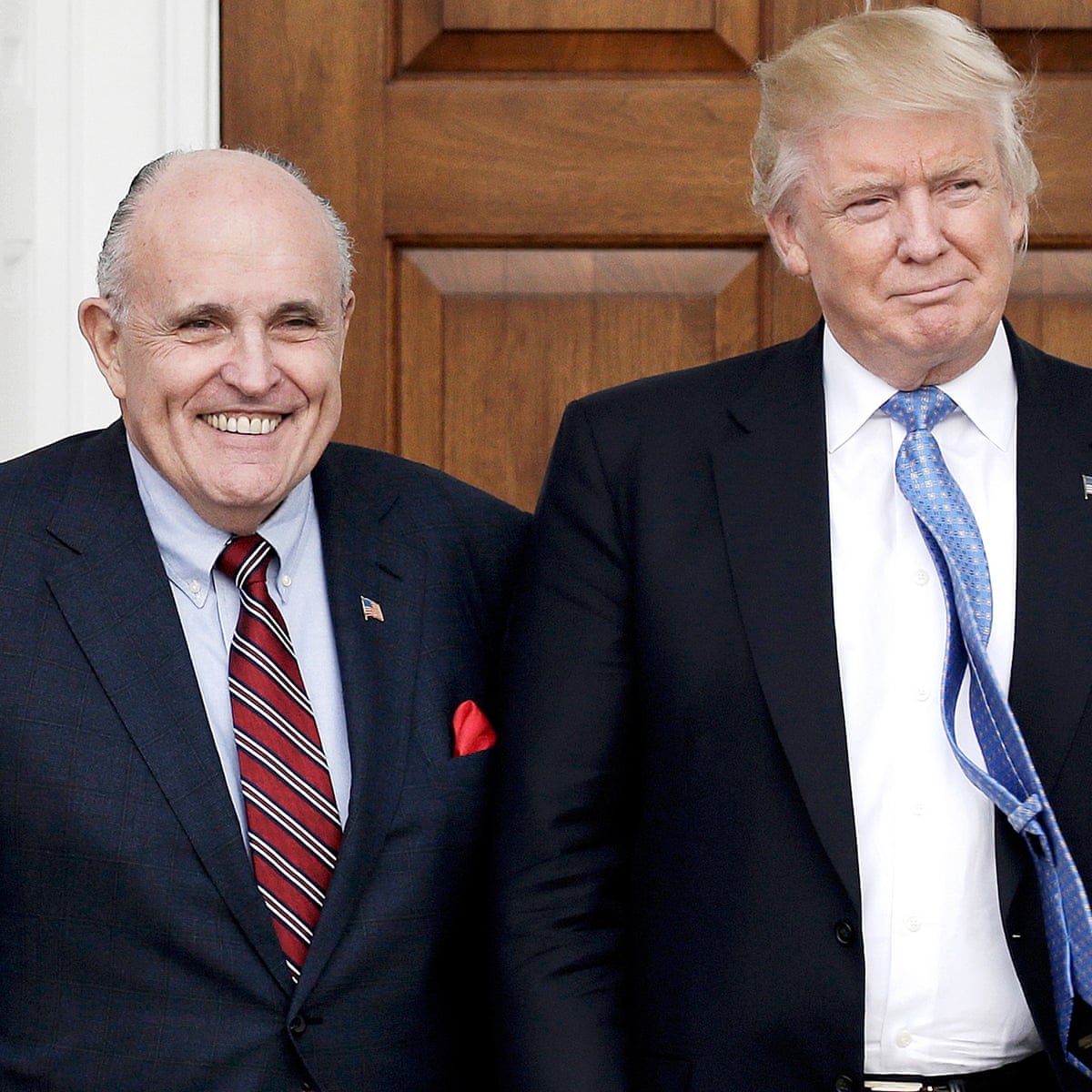 Rudy Giuliani says Trump will stay loyal to him but jokes that he has 'insurance' | Rudy Giuliani | The Guardian