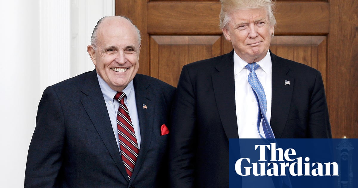 Rudy Giuliani says Trump will stay loyal to him but jokes that he has 'insurance'