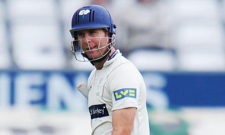 Michael Vaughan playing for Yorkshire in 2009
