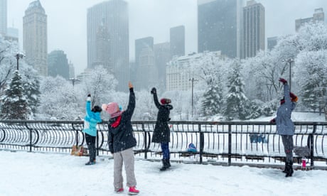 Wollman Rink at Central Park on 9 February 2021.
