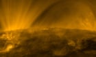 Video of sun’s surface shows solar rain, eruptions and coronal moss