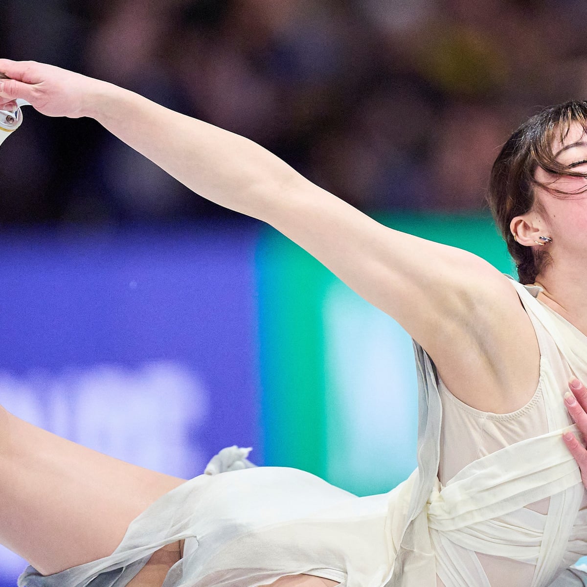 Moon Chae Won fakenude Alysa Liu vaults to shock lead at figure skating worlds with statement program | Figure skating | The Guardian