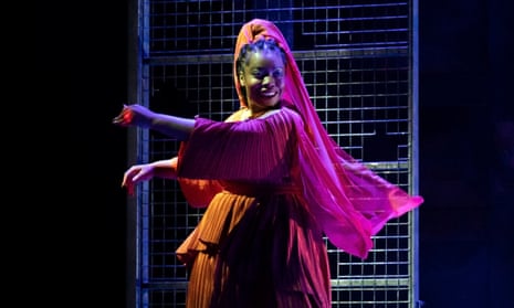 Francesca Chiejina as the sorceress Melissa in Handel’s Amadigi.