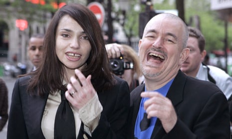 Beatrice Dalle and Jean-Jacques Beineix