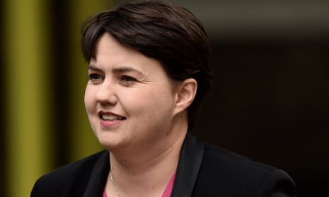 Ruth Davidson, leader of the Scottish Conservatives, is currently pregnant with her first child. 