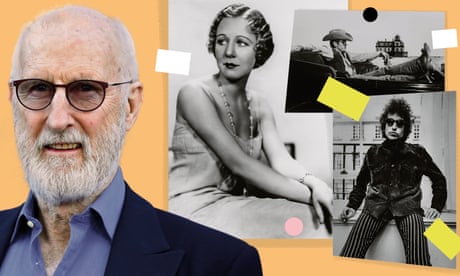 The actor James Cromwell with Kay Johnson, James Dean and Bob Dylan