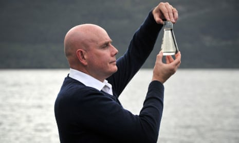 University of Otago geneticist Prof Neil Gemmell at Loch Ness