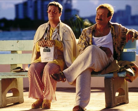 Two men sitting on bench