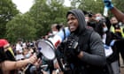 Thousands gather in London for George Floyd protest thumbnail