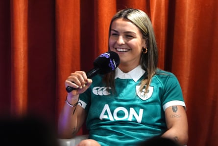 Ireland’s captain Erin King