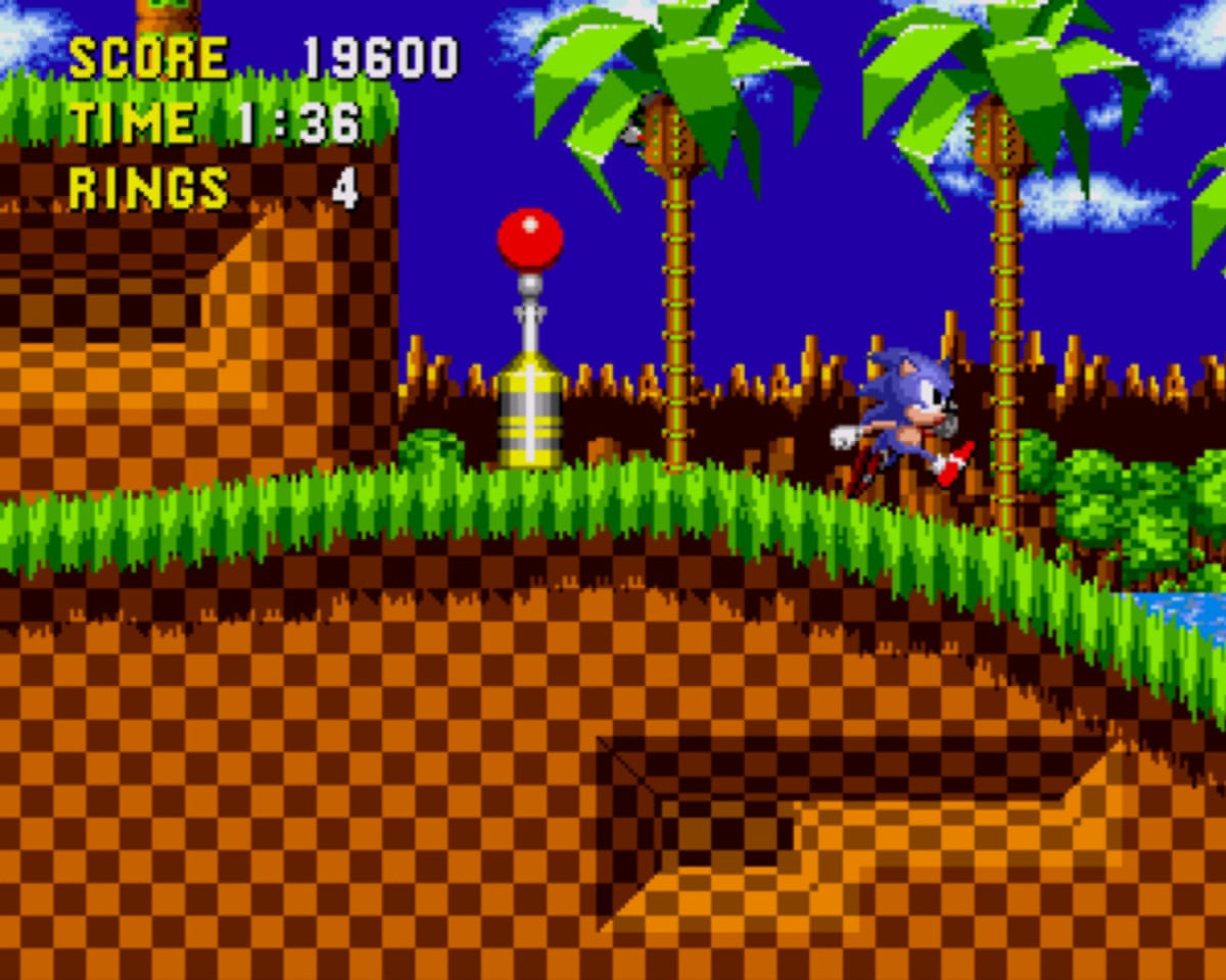Sonic The Hedgehog.
