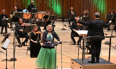 The BBC Symphony Orchestra conducted by Sakari Oramo, with soprano Anu Komsi at the Barbican.