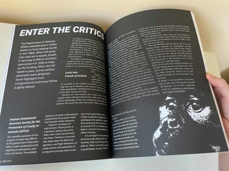 a page from a zine