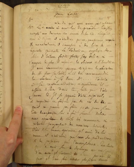 A manuscript discovered in the British Library, of an anonymous friend’s recollections of the English philosopher John Locke. Dr Felix Waldmann has identified the speaker as James Tyrrell