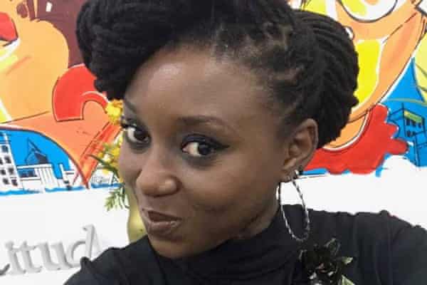 Ade Balogun, owner of Locitude salon in Lagos, Nigeria