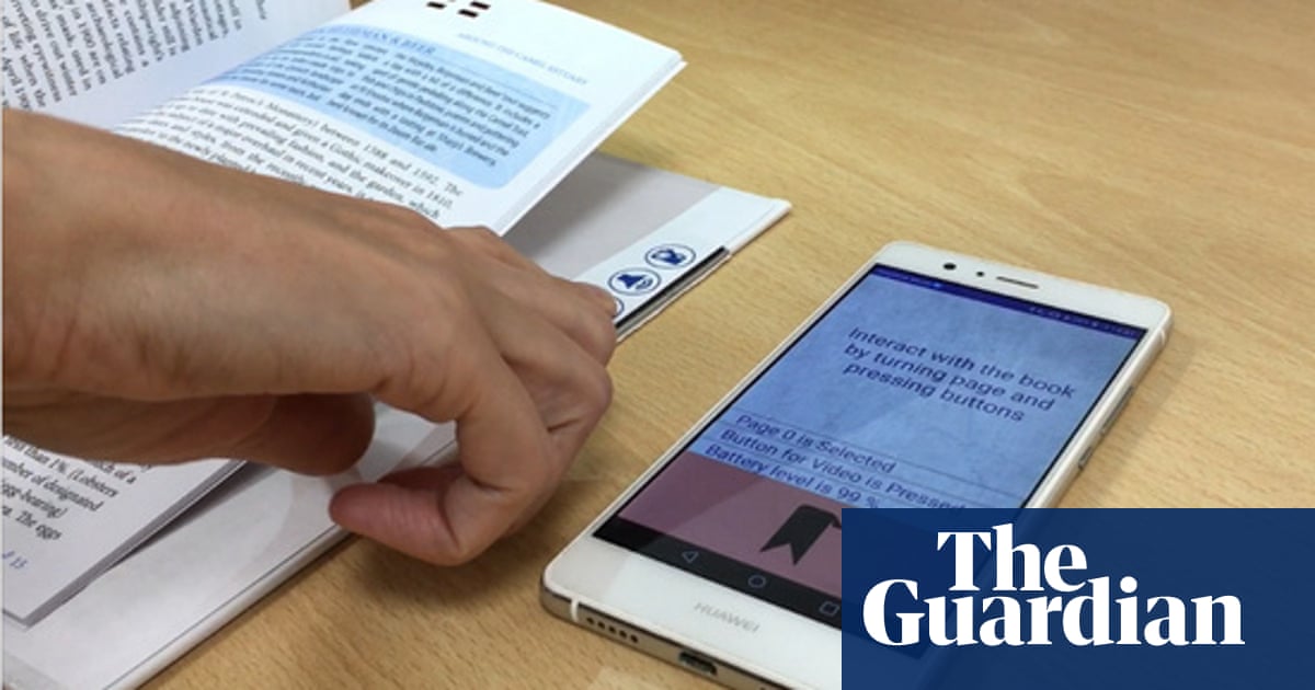 ‘Magic bookmark’ revealed as key to augmented reality books