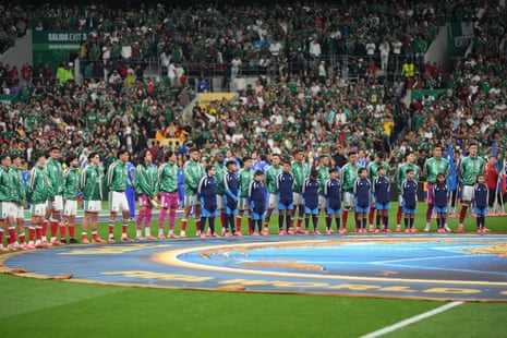 England will be facing Mexico in front of their home fans.