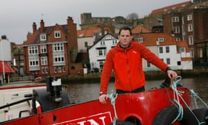 Slung Low artistic director Alan Lane at work on their show Flood as part of Hull’s tenure as UK City of Culture this year.