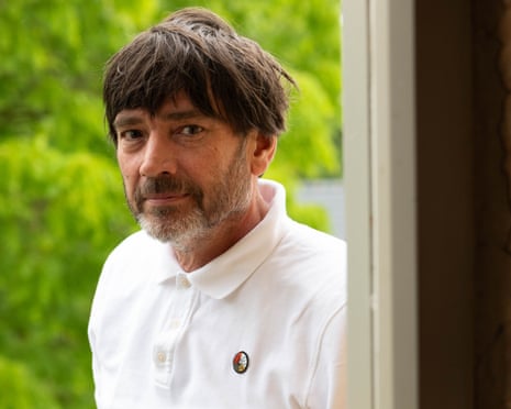 Posed portrait of Alex James