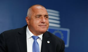 Bulgaria’s prime minister, Boïko Borissov