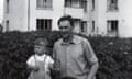 Matthew Zajac with his dad at Electric Flats in Dalneigh, Inverness, in 1961.