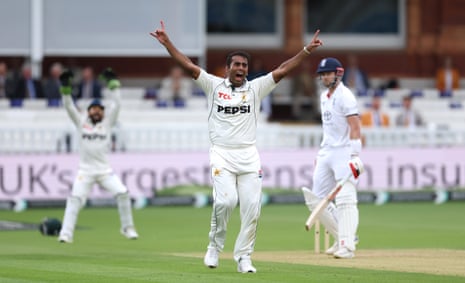 Gus Atkinson is LBW to Mohammad Ali.