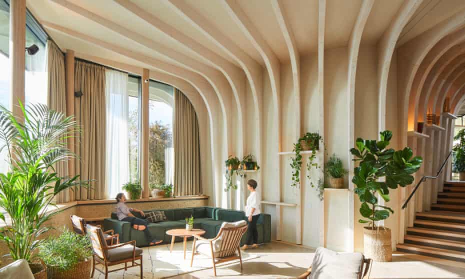 The Heatherwick-designed Maggie’s Centre in Leeds.