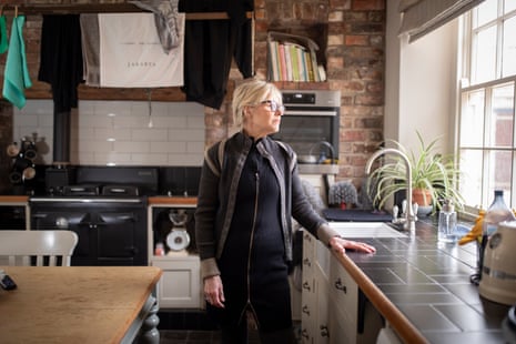 Pauline McLeod, photographed at home near York