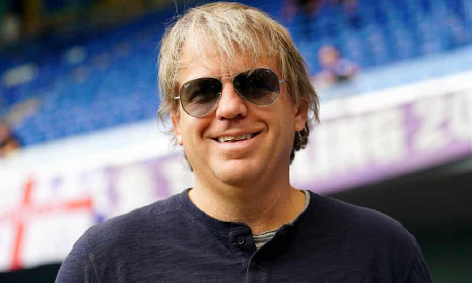 Todd Boehly pictured at Chelsea’s Stamford Bridge stadium in May.