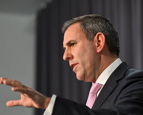 The treasurer, Jim Chalmers.
