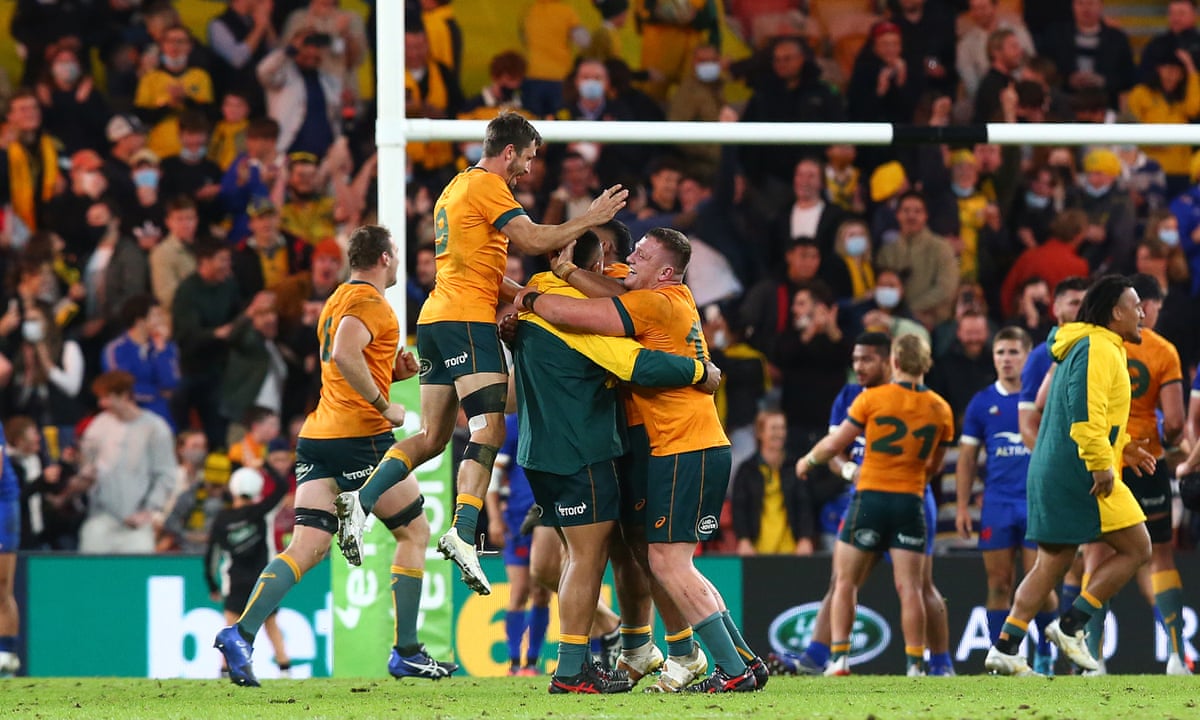 wallpapers France Vs Australia Rugby Time https www theguardian com sport 2021 jul 07 wallabies snatch last gasp victory over france in first test of series