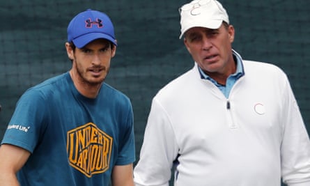 Andy Murray with Ivan Lendl in 2016