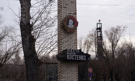 Entrance to Kostenko coalmine