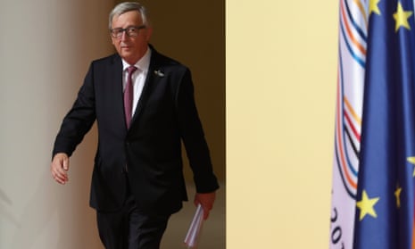 Jean-Claude Juncker arrives at the the G20 summit 