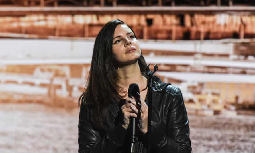 Lana Del Rey performing in New York in 2018.