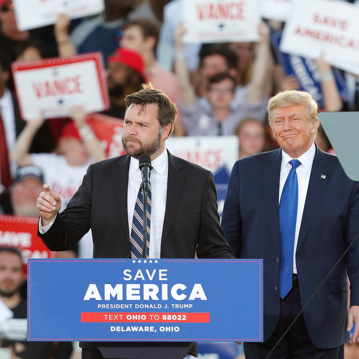 Trump-backed candidate JD Vance wins Ohio Senate Republican primary | Ohio | The Guardian