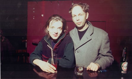 Tresor founder Dimitri Hegemann with manager Regina Baer in 1992
