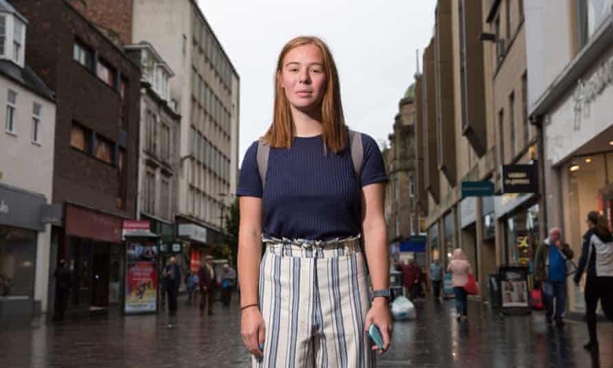 ‘I’m quite optimistic that it will all come right somehow,’ said student Fern Smith on Perth High Street.